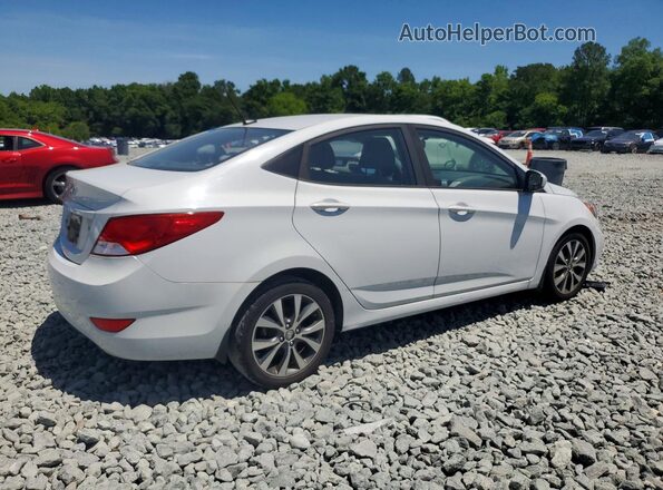 KMHCT4AE4HU359714 2017 HYUNDAI ACCENT White Задня права чверть