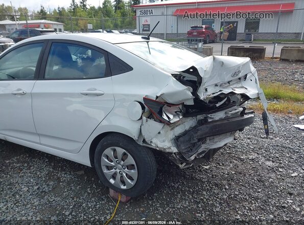KMHCT4AE4HU362452 2017 HYUNDAI ACCENT White Դիմացի տեսք