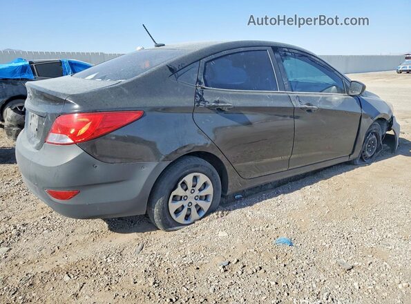 KMHCT4AE4HU374701 2017 HYUNDAI ACCENT Black 
