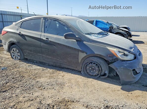 KMHCT4AE4HU374701 2017 HYUNDAI ACCENT Black 