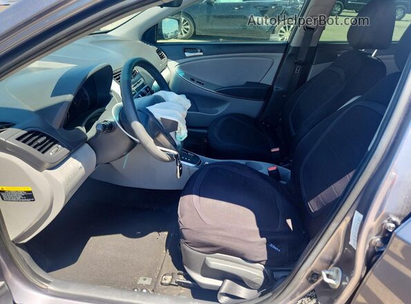 KMHCT4AE5GU037615 2016 HYUNDAI ACCENT Gray 