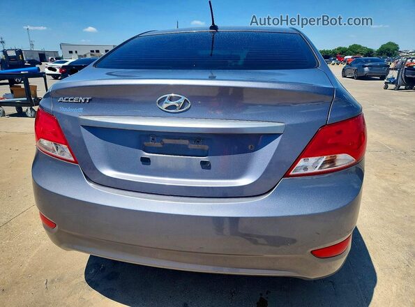 KMHCT4AE5GU037615 2016 HYUNDAI ACCENT Gray 