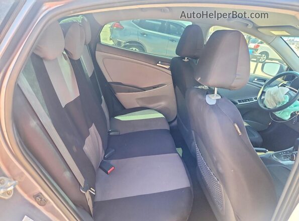 KMHCT4AE5GU037615 2016 HYUNDAI ACCENT Gray 