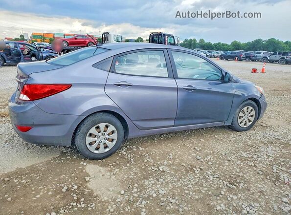 KMHCT4AE5GU051787 2016 HYUNDAI ACCENT Gray 