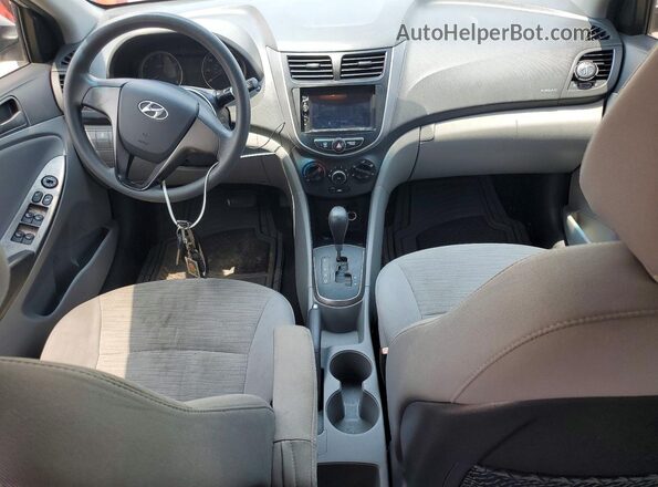KMHCT4AE5GU060215 2016 HYUNDAI ACCENT Silver 