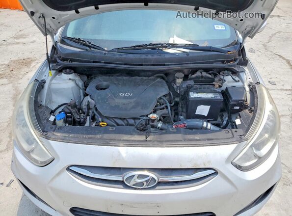 KMHCT4AE5GU060215 2016 HYUNDAI ACCENT Silver 