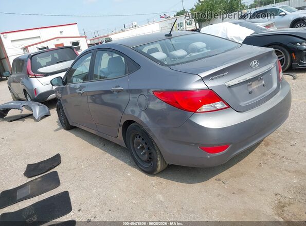 KMHCT4AE5GU082909 2016 HYUNDAI ACCENT Gray Հետևի ձախ