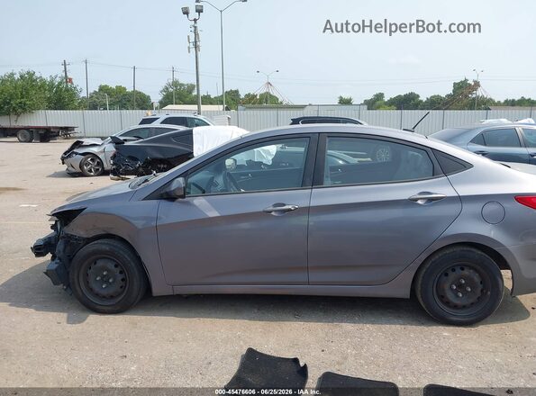 KMHCT4AE5GU082909 2016 HYUNDAI ACCENT Gray 