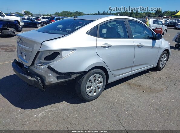 KMHCT4AE5GU103130 2016 HYUNDAI ACCENT Серебряный Задняя правая четверть