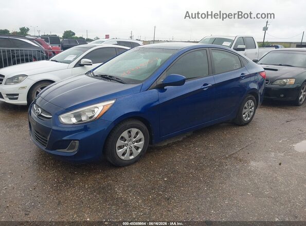 KMHCT4AE5HU275711 2017 HYUNDAI ACCENT Blue 
