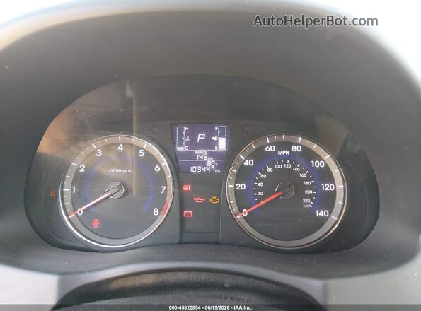 KMHCT4AE5HU320341 2017 HYUNDAI ACCENT Black Հետևի նստատեղերի տեսք