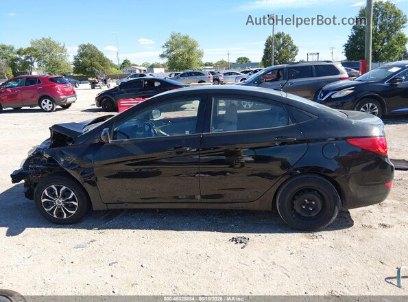 KMHCT4AE5HU320341 2017 HYUNDAI ACCENT Black Սալոնի 360 աստիճան տեսք