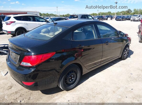 KMHCT4AE5HU320341 2017 HYUNDAI ACCENT Black Հետևի աջ