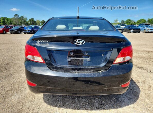 KMHCT4AE5HU347894 2017 HYUNDAI ACCENT Black Rear view