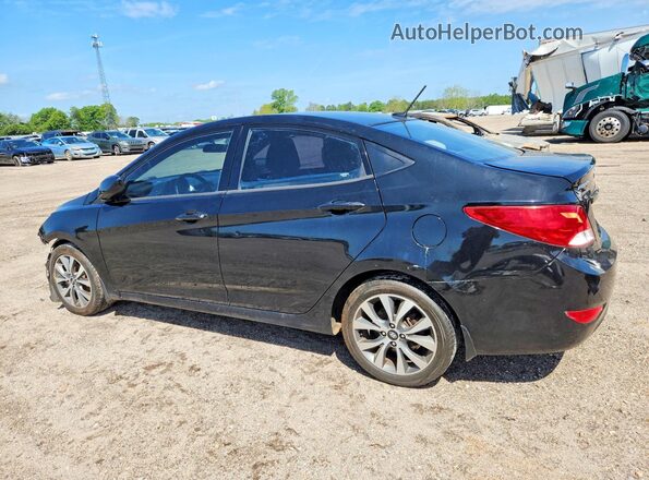 KMHCT4AE5HU347894 2017 HYUNDAI ACCENT Black Rear left