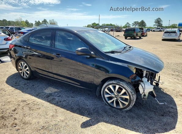 KMHCT4AE5HU347894 2017 HYUNDAI ACCENT Black Front right
