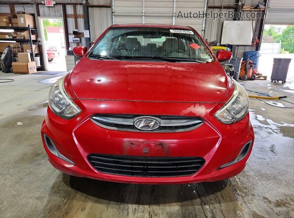KMHCT4AE6GU012187 2016 HYUNDAI ACCENT Red 