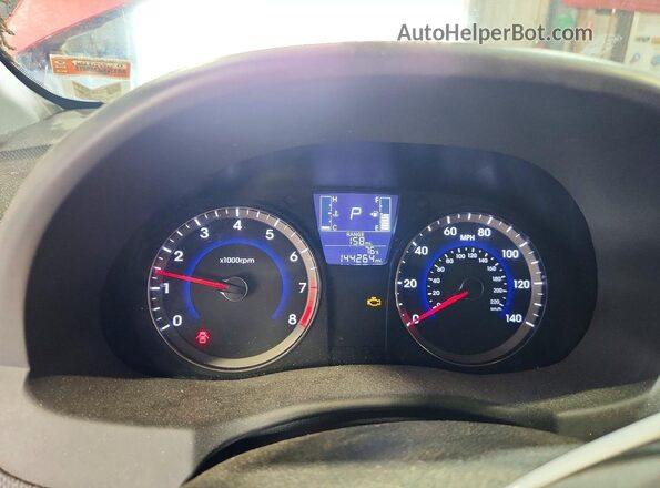 KMHCT4AE6GU012187 2016 HYUNDAI ACCENT Red 