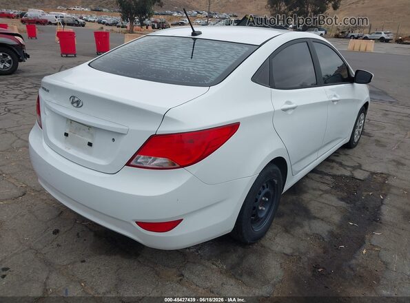 KMHCT4AE6GU035534 2016 HYUNDAI ACCENT White 