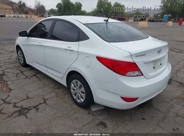 KMHCT4AE6GU035534 2016 HYUNDAI ACCENT White 