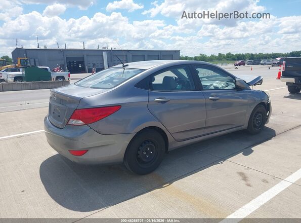 KMHCT4AE6GU063222 2016 HYUNDAI ACCENT Серый Задняя правая четверть