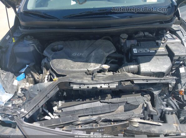 KMHCT4AE6GU063222 2016 HYUNDAI ACCENT Серый Вид сзади