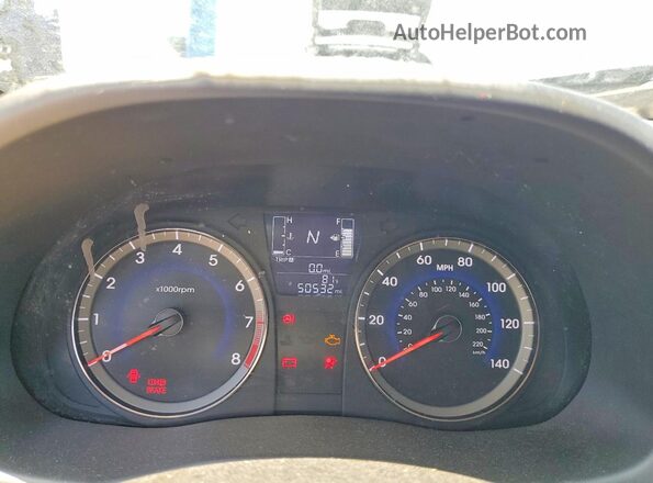 KMHCT4AE6GU085401 2016 HYUNDAI ACCENT Black ხელსაწყოთა პანელის ხედი