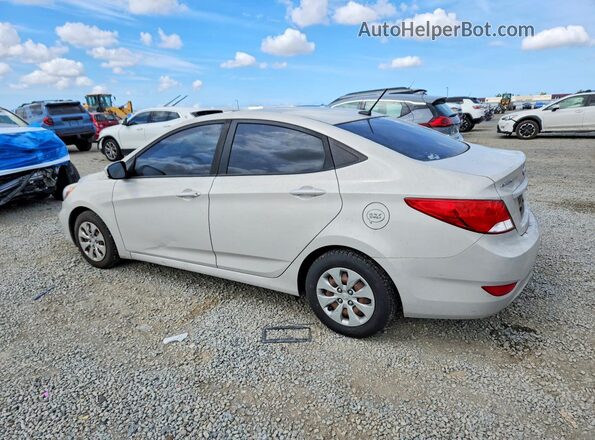 KMHCT4AE6GU090839 2016 HYUNDAI ACCENT Белый Задняя левая четверть