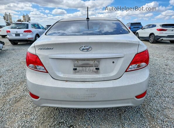 KMHCT4AE6GU090839 2016 HYUNDAI ACCENT Белый Вид сзади