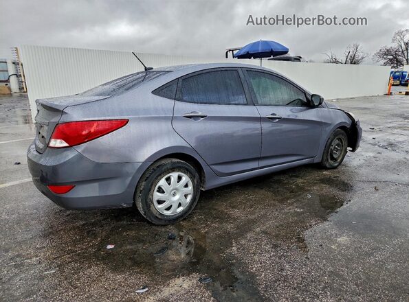 KMHCT4AE6GU948469 2016 HYUNDAI ACCENT Серый Задняя правая четверть