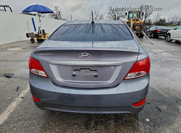KMHCT4AE6GU948469 2016 HYUNDAI ACCENT Серый Вид сзади