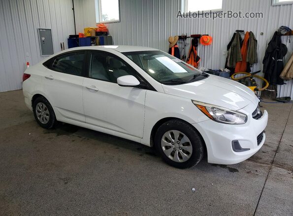 KMHCT4AE6GU990513 2016 HYUNDAI ACCENT White 