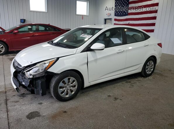 KMHCT4AE6GU990513 2016 HYUNDAI ACCENT White 