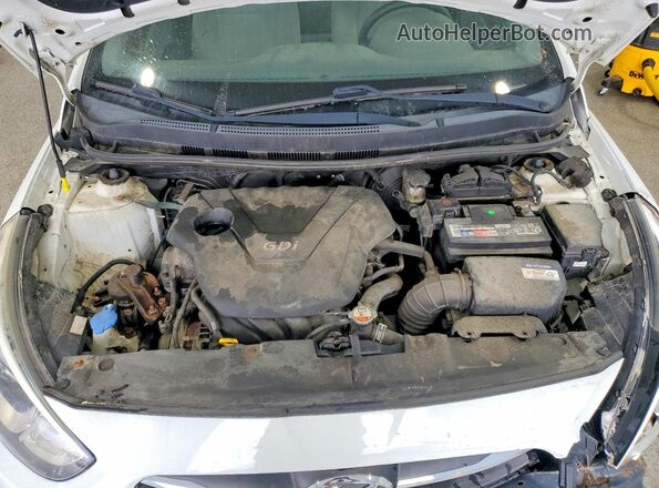 KMHCT4AE6GU990513 2016 HYUNDAI ACCENT White 
