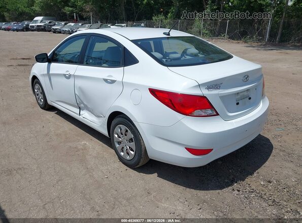 KMHCT4AE6HU276043 2017 HYUNDAI ACCENT White Trasero izquierdo