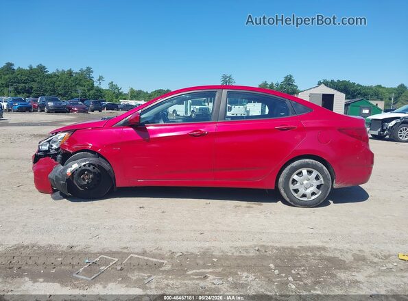 KMHCT4AE6HU308487 2017 HYUNDAI ACCENT Red Панорамний вид салону 360°