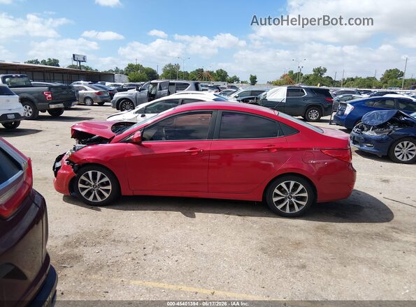 KMHCT4AE6HU347385 2017 HYUNDAI ACCENT Red 360 interior view