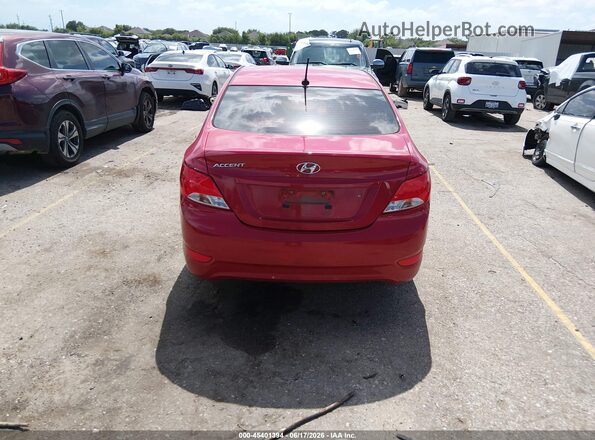 KMHCT4AE6HU347385 2017 HYUNDAI ACCENT Red 