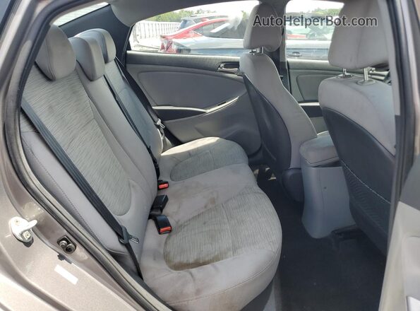KMHCT4AE6HU364977 2017 HYUNDAI ACCENT Gray Вид задніх сидінь