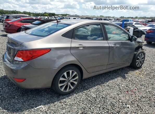 KMHCT4AE6HU364977 2017 HYUNDAI ACCENT Gray Задня права чверть