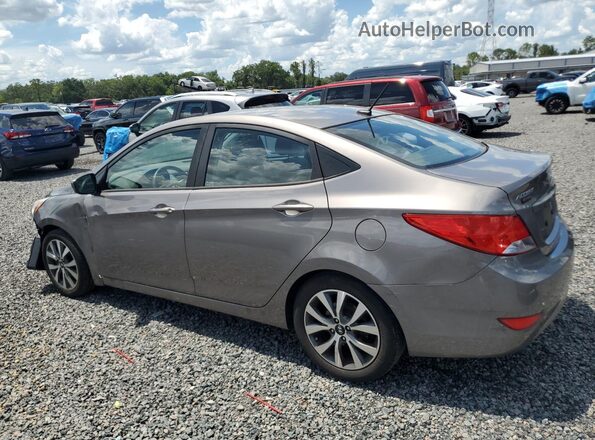 KMHCT4AE6HU364977 2017 HYUNDAI ACCENT Gray Задня ліва чверть