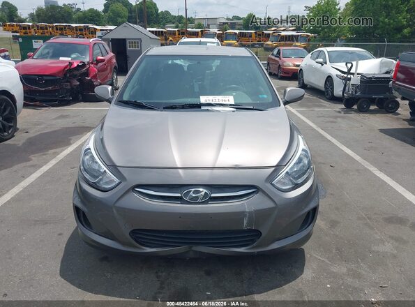 KMHCT4AE6HU377597 2017 HYUNDAI ACCENT Gray Սարքավորումների վահանակի տեսք