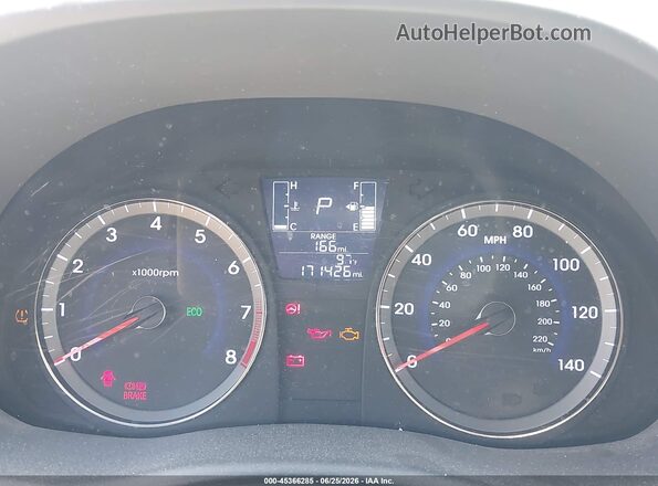 KMHCT4AE7GU043111 2016 HYUNDAI ACCENT White უკანა სავარძლების ხედი