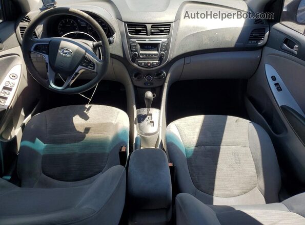 KMHCT4AE7GU092261 2016 HYUNDAI ACCENT Gray 