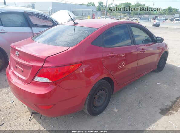KMHCT4AE7GU127123 2016 HYUNDAI ACCENT Red Rear right