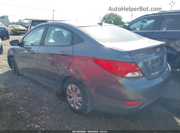 KMHCT4AE7GU150479 2016 HYUNDAI ACCENT Gray Հետևի ձախ