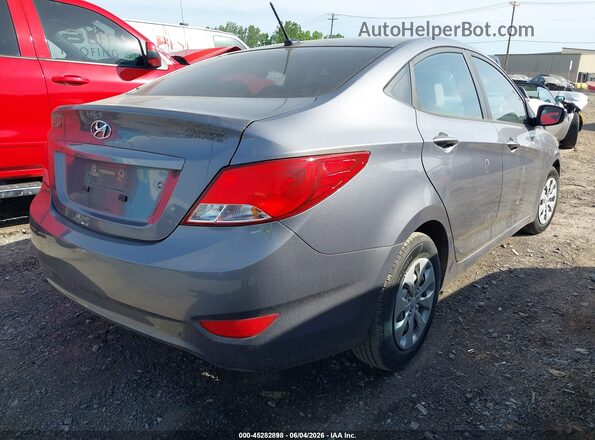 KMHCT4AE7GU150479 2016 HYUNDAI ACCENT Gray Հետևի աջ