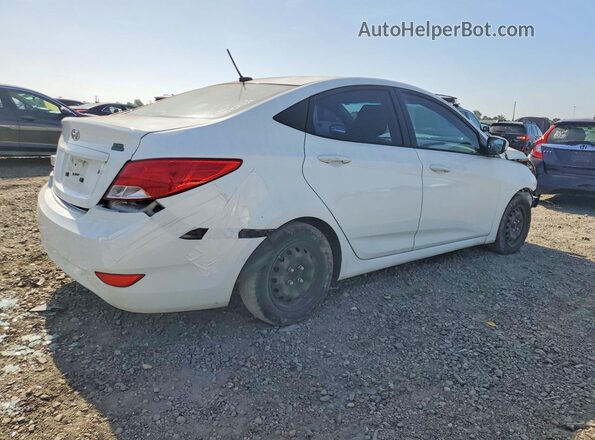 KMHCT4AE7GU952000 2016 HYUNDAI ACCENT White Задня права чверть