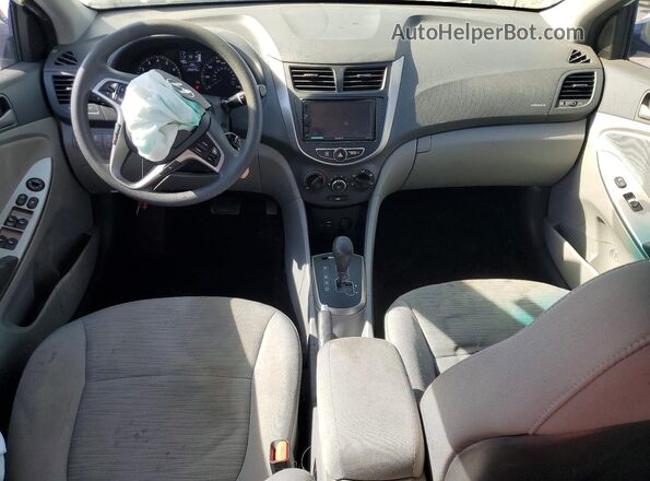 KMHCT4AE7GU952000 2016 HYUNDAI ACCENT White Вид панелі приладів