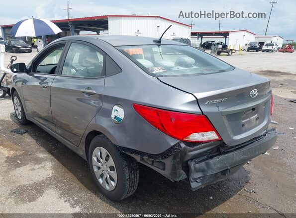 KMHCT4AE7HU252298 2017 HYUNDAI ACCENT Gray Задня ліва чверть